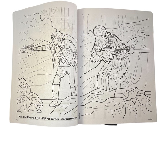 2 Star Wars Color Activity Books for coloring, drawing, word scrabbles and more - Picture 3 of 8